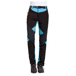 Cargohose Damen Winddicht Warm Gefüttert Skihose Winddicht Wasserdicht Arbeitshose Lange Regular Fit Thermohose Funktionshose Snowboardhose Winterhose Winter Skihose Snowboardhose Trekkinghose von Blingko