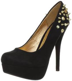 Blink BL 081-283B85 701283-AB85, Damen Pumps, Schwarz (Black/Gold 85), EU 36 von Blink