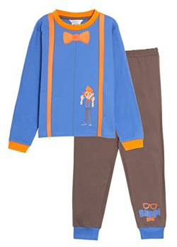 Blippi Jungen Pyjamas, Kinder Verkleidungspyjamas, Neuheit Pyjama-Set in voller Länge, 2-3 Jahre von Blippi