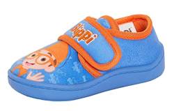 Blippi Kleinkinder-Hausschuhe für Kleinkinder, einfach zu befestigen, für Kinderzimmer, Lauflernschuhe, Multi, 27 EU von Blippi