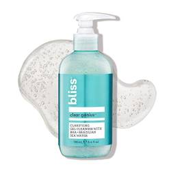 Bliss Clear Genius Clarifying Gel Cleanser | Non-Irritating | Clean | Cruelty-Free | Paraben Free | Vegan | 6.4 oz von Bliss