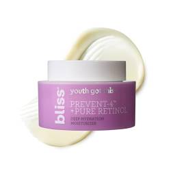 Bliss Youth Got This™ Prevent-4™ + Pure Retinol Deep Hydration Moisturizer | Visibly Diminishes Fine Lines | Clean | Fragrance-Free | Cruelty-Free | Paraben Free | Vegan | 1.7 oz von Bliss