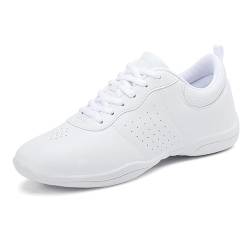 Damen Tanzschuhe Jazz Tanzsneaker Cheer Schuhe Damen Tanzschuhe Leicht Atmungsaktiv Sportschuhe Tanzschuhe Gymnastik,für Gymnastik Sport Fitness Trainings Hallen Aerobic Yoga von Blissbuilt