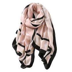 Bllatta Damen Halstücher Weich Warm Sonnenschutz Schals Wrap Umhang Scarf Mode Stolen Fransen Poncho von Bllatta