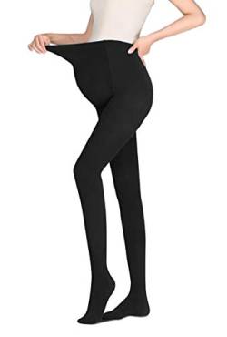 Bllatta Damen Opaque Umstandsstrumpfhose Leggings Strumpfhosen Super komfortable Unterstützung Strumpfhosen alle Phasen der Schwangerschaft 200 Den von Bllatta