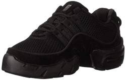 Bloch Damen Boost DRT Wildleder und Mesh Split Sole Tanzschuh, Schwarz, 34 EU von Bloch