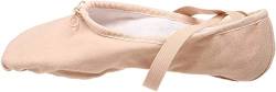 Bloch Dance Women's Pump Canvas Split Sole Ballet Slipper,Pink,3 B US von Bloch