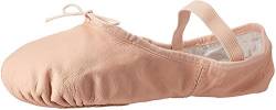 Bloch Dansoft II Ballettschuhe mit geteilter Sohle für Damen, Rosa, Größe: 36 breit, Rose, 34 EU von Bloch