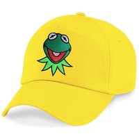 Blondie & Brownie Baseball Cap Kinder Kermit Frosch Muppet Frog Stick Patch Comic Tv One Size von Blondie & Brownie