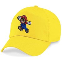 Blondie & Brownie Baseball Cap Kinder Mario Stick Patch Luigi Klempner Super Retro One Size von Blondie & Brownie