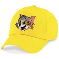 Blondie & Brownie Baseball Cap Kinder Tom Jerry Stick Patch Katze Maus Cartoon One Size von Blondie & Brownie