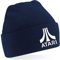 Blondie & Brownie Beanie Unisex Erwachsenen Mütze Atari Gaming Gamer Spiele Super Retro von Blondie & Brownie