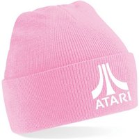 Blondie & Brownie Beanie Unisex Erwachsenen Mütze Atari Gaming Gamer Spiele Super Retro von Blondie & Brownie