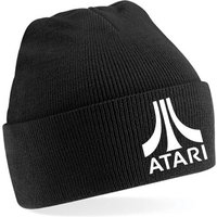 Blondie & Brownie Beanie Unisex Erwachsenen Mütze Atari Gaming Gamer Spiele Super Retro von Blondie & Brownie