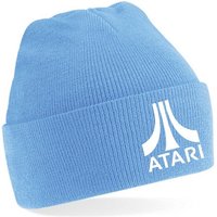 Blondie & Brownie Beanie Unisex Erwachsenen Mütze Atari Gaming Gamer Spiele Super Retro von Blondie & Brownie