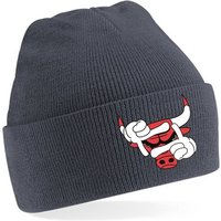 Blondie & Brownie Beanie Unisex Erwachsenen Mütze Bulls Chicago Basketball Michael Kobe von Blondie & Brownie