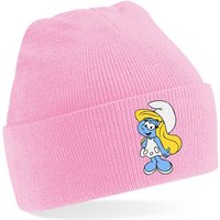 Blondie & Brownie Beanie Unisex Erwachsenen Mütze Schlumpfine Schlümpfe Smerf von Blondie & Brownie