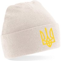 Blondie & Brownie Beanie Unisex Erwachsenen Mütze Selenskyj Ukraine Army Peace Nato von Blondie & Brownie