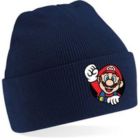 Blondie & Brownie Beanie Unisex Erwachsenen Mütze Super Mario Faust Konsole Gaming von Blondie & Brownie