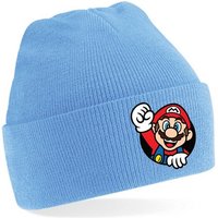 Blondie & Brownie Beanie Unisex Erwachsenen Mütze Super Mario Faust Konsole Gaming von Blondie & Brownie