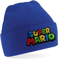 Blondie & Brownie Beanie Unisex Erwachsenen Mütze Super Mario Yoshi Luigi Retro Konsole Stick von Blondie & Brownie