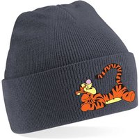 Blondie & Brownie Beanie Unisex Erwachsenen Mütze Tigger Winnie Puh Cartoon Comic Honey von Blondie & Brownie