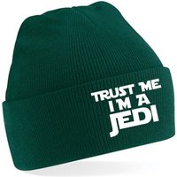 Blondie & Brownie Beanie Unisex Erwachsenen Mütze Trust Jedi Yoda Sterne Star von Blondie & Brownie