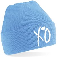 Blondie & Brownie Beanie Unisex Erwachsenen Mütze XO Kisses and Hugs Weeknd von Blondie & Brownie