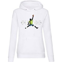 Blondie & Brownie Hoodie Damen Fresh Prince Bel Air Basketball mit Kapuze von Blondie & Brownie