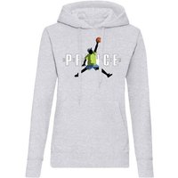 Blondie & Brownie Hoodie Damen Fresh Prince Bel Air Basketball mit Kapuze von Blondie & Brownie