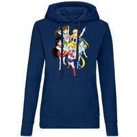 Blondie & Brownie Hoodie Damen Fun Comic Sailor Moon and Friends Anime Manga mit Kapuze von Blondie & Brownie