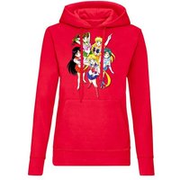 Blondie & Brownie Hoodie Damen Fun Comic Sailor Moon and Friends Anime Manga mit Kapuze von Blondie & Brownie