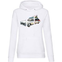 Blondie & Brownie Hoodie Damen Ghostbusters Cars Auto Geisterjäger Geister Film Ghost mit Kapuze von Blondie & Brownie