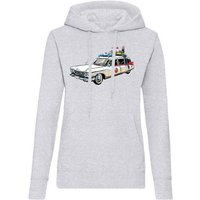 Blondie & Brownie Hoodie Damen Ghostbusters Cars Auto Geisterjäger Geister Film Ghost mit Kapuze von Blondie & Brownie