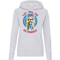 Blondie & Brownie Hoodie Damen Hermanos Hühner Los Pollos mit Kapuze von Blondie & Brownie