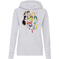 Blondie & Brownie Hoodie Damen Sailermoon Hoodie mit Kapuze von Blondie & Brownie