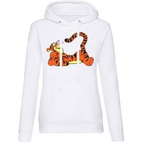 Blondie & Brownie Hoodie Damen Tigger winnie pooh Hoodie mit Kapuze von Blondie & Brownie