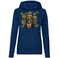 Blondie & Brownie Hoodie Damen Turtles Hoodie mit Kapuze von Blondie & Brownie