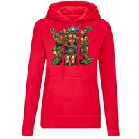 Blondie & Brownie Hoodie Damen Turtles Hoodie mit Kapuze von Blondie & Brownie