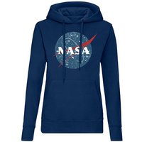 Blondie & Brownie Hoodie Damen Vintagenasa Hoodie Nasa Rakete mit kapuze von Blondie & Brownie