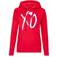 Blondie & Brownie Hoodie Damen XO Starboy Kisses and Hugs Musik Mit Kapuze von Blondie & Brownie