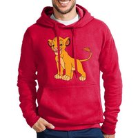 Blondie & Brownie Hoodie Herren Simba Könige der Löwen Logo Löwe Mit Kapuze von Blondie & Brownie