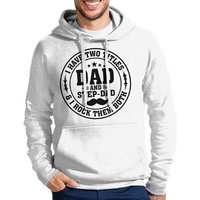 Blondie & Brownie Hoodie Herren Stap Dad Stiefvater Papa Vater Tag Pullover mit Kapuze von Blondie & Brownie