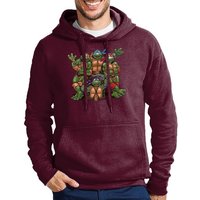 Blondie & Brownie Hoodie Herren Turtles Ninja Schildkröten Mit Kapuze von Blondie & Brownie