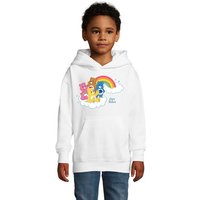 Blondie & Brownie Hoodie Kids Jungen & Mädchen Glücksbärchis Care Bears Hab-Dich-lieb Bärchis mit Kapuze von Blondie & Brownie