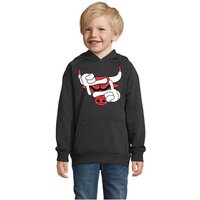 Blondie & Brownie Hoodie Kinder Jungen & Mädchen Bulls Eye Auge Stier Bullen Pullover mit Kapuze von Blondie & Brownie