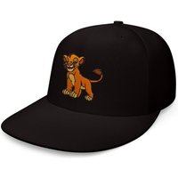 Blondie & Brownie Snapback Cap Unisex Erwachsene Simba Stick Patch Lion König der Löwen Nala One Size von Blondie & Brownie