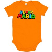 Blondie & Brownie Strampler Kinder Baby Super Mario Retro Gamer Gaming Konsole Spiele von Blondie & Brownie
