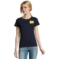 Blondie & Brownie T-Shirt Damen Arbeitsplatz Büro Fun Lustig Geschenk Arbeit Home Office Folder von Blondie & Brownie