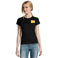 Blondie & Brownie T-Shirt Damen Arbeitsplatz Büro Fun Lustig Geschenk Arbeit Home Office Folder von Blondie & Brownie